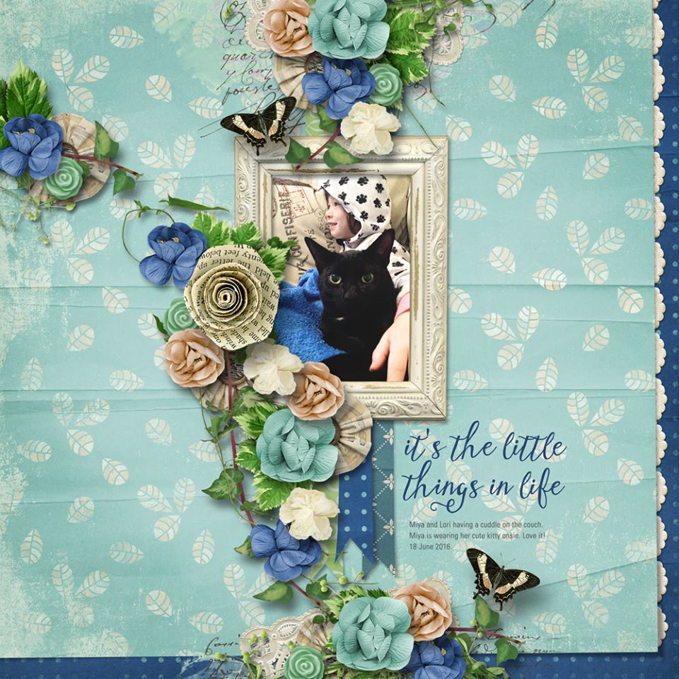 By Bryony (template: Vintage Charm 5 by Heartstrings Scrap Art)