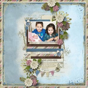 Layout by Connie (template by Heartstrings Scrap Art)