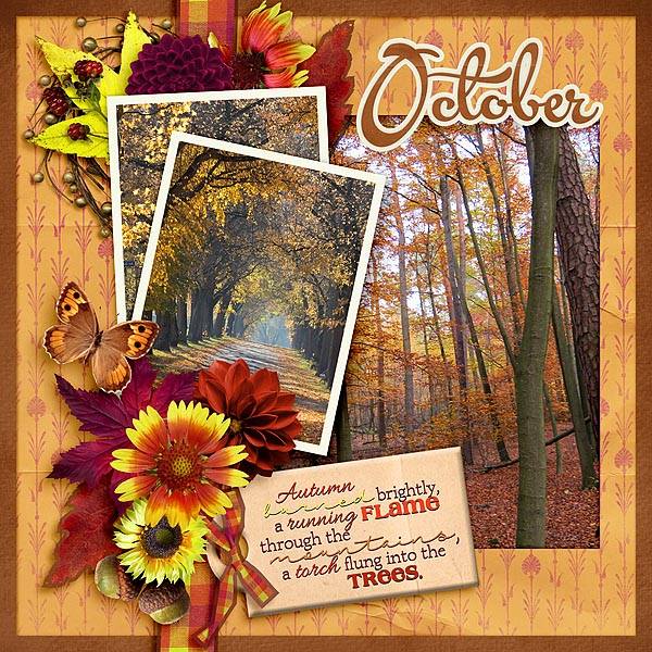 Layout by Kay (template: 360 Life October - Autumn Cozy)