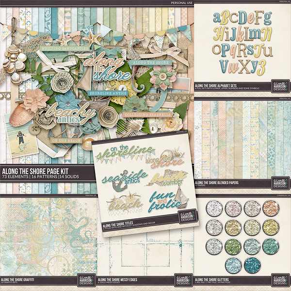Along the Shore Collection and a Freebie! – Aimee Harrison Designs
